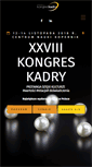 Mobile Screenshot of kongreskadry.pl